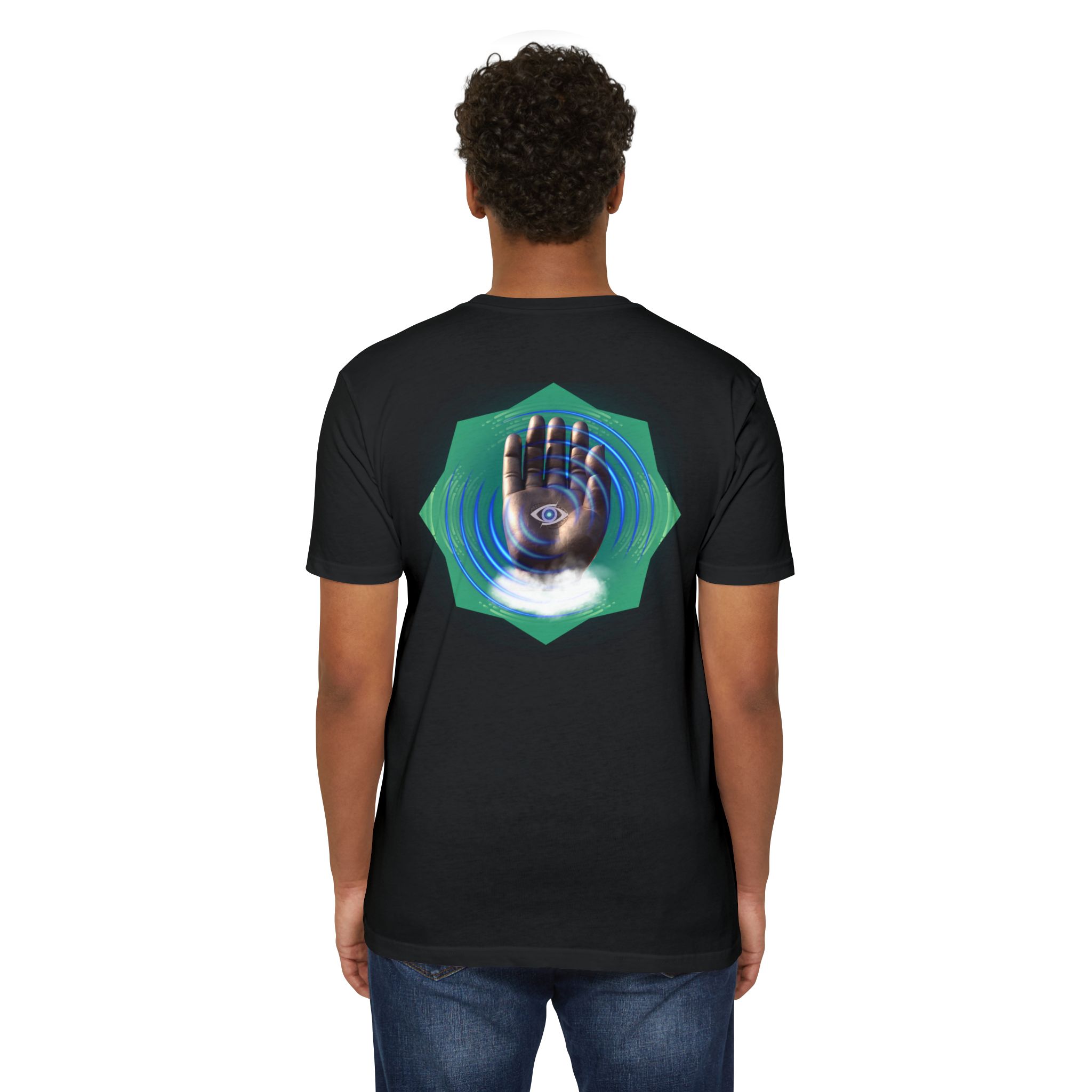 Unisex CVC Jersey T-shirt - Image 4